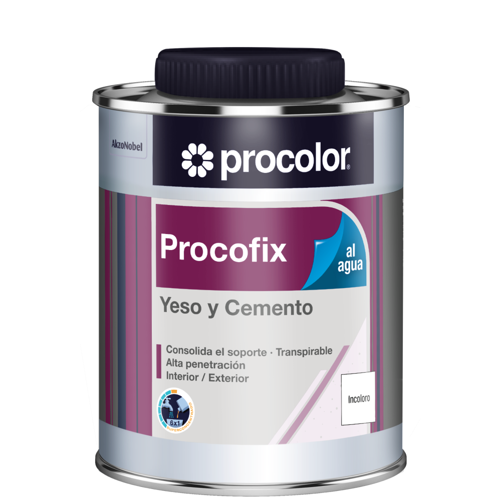 PROCOFIX IMPRIMACION INCOLORA 4 L