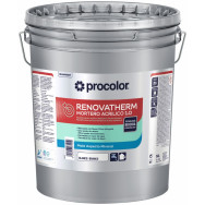 RENOVATHERM MORTERO ACRILICO 1,0 BLANCO/BB 14 L + COLOR