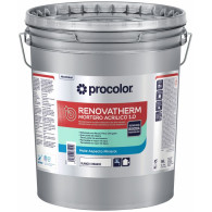 RENOVATHERM MORTERO ACRILICO 1,0 BASE BN 14 L + COLOR