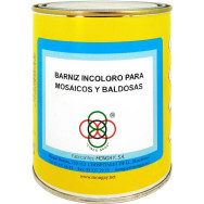 MONGAY 14300 BARNIZ MOSAICOS Y BALDOSAS BRILLO 4 L