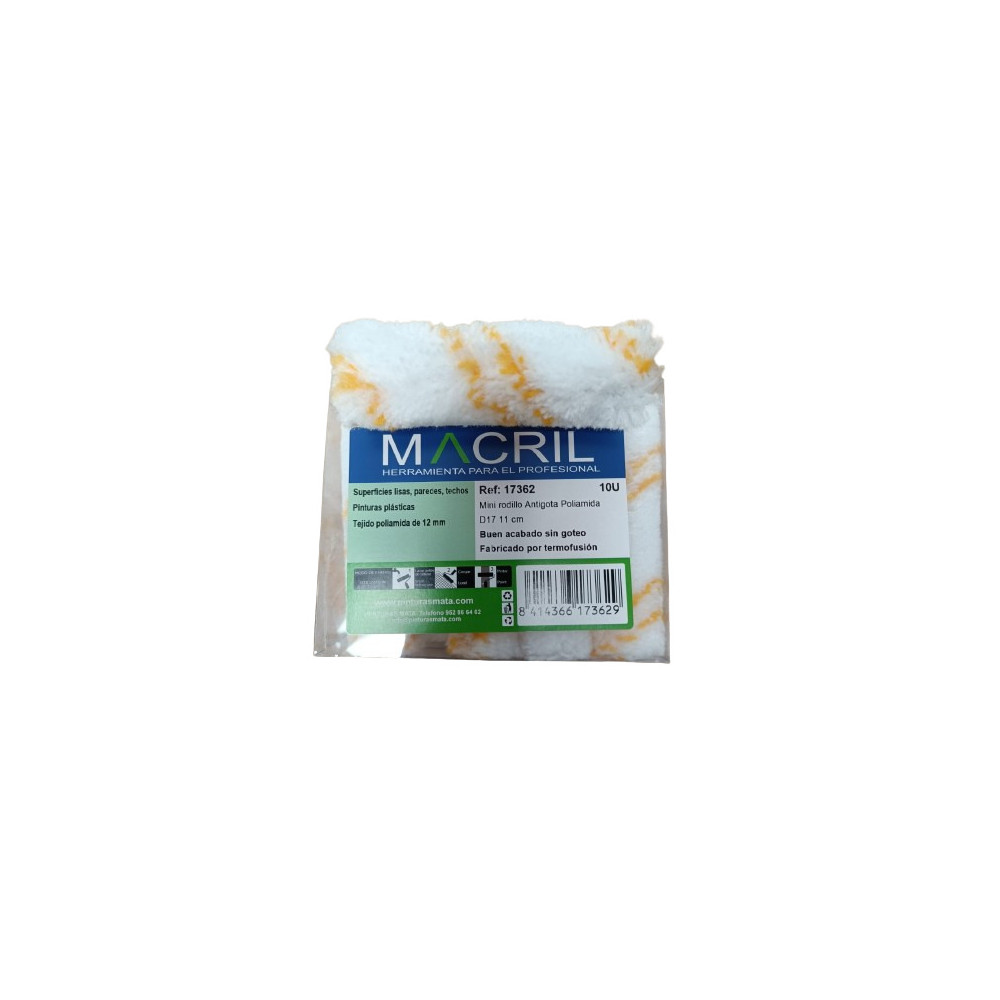 MACRIL 17362 MINIRODILLO D17 ANTIGOTA R.AMA 11 CM (10)