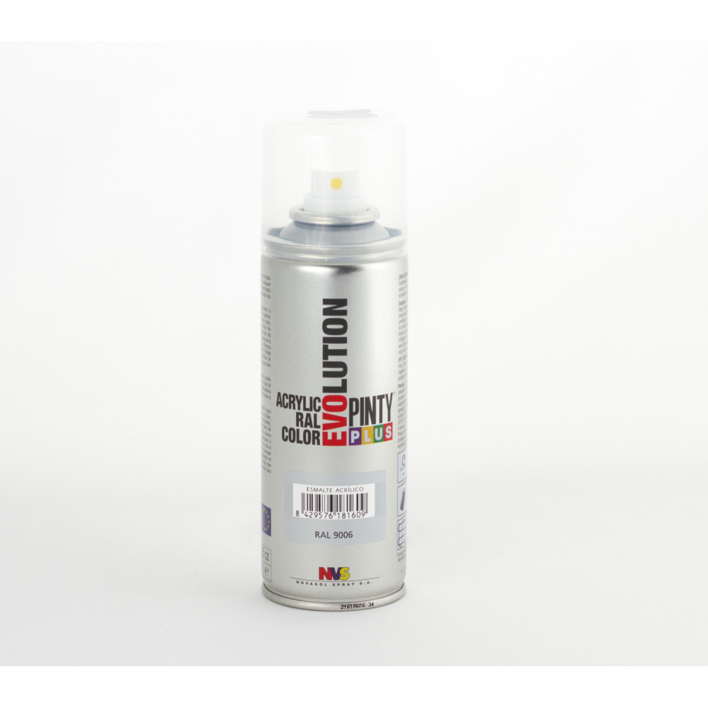 PINTYPLUS SPRAY EVOLUTION BRILLO RAL9006 400 ML