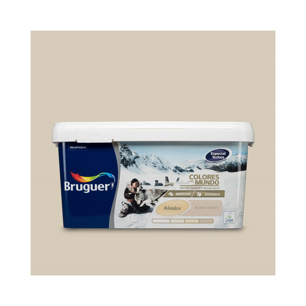 COLORES DEL MUNDO ALASKA BLANCO CALIDO 4 L