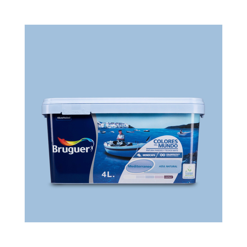 COLORES DEL MUNDO 984 MEDITERRANEO AZUL NATURAL 4
