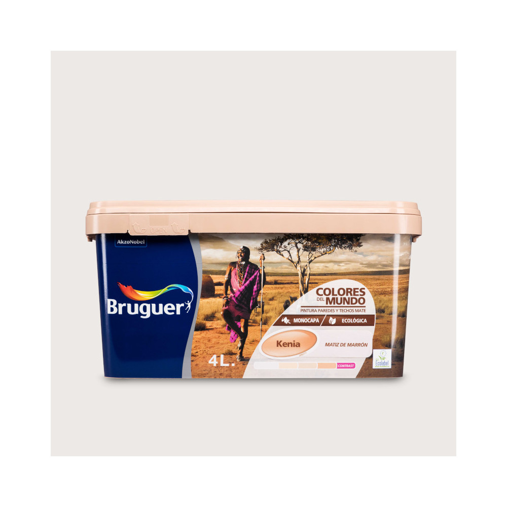 COLORES DEL MUNDO KENIA MATIZ DE MARRON 4 L