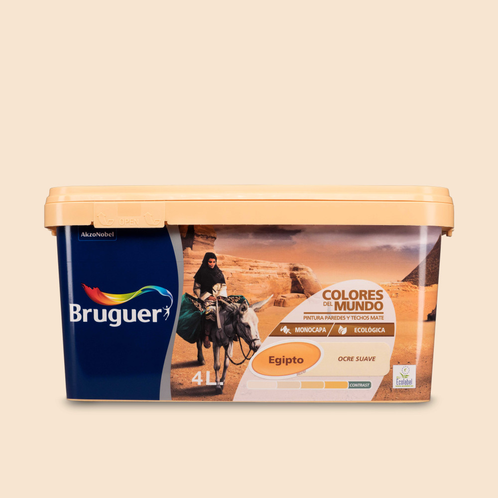 COLORES DEL MUNDO 932 EGIPTO OCRE SUAVE 4 L