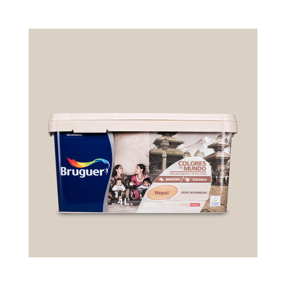 COLORES DEL MUNDO 993 NEPAL BEIGE INTERM. 4 L