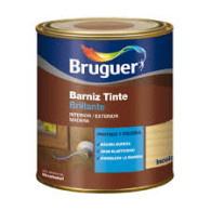 BRUGUER BARNIZ TINTE BRILLO CAOBA ROJIZO 0,25 L (baja)