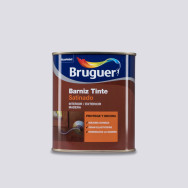 BRUGUER BARNIZ TINTE SATINADO WENGUE 0,25 L (baja)