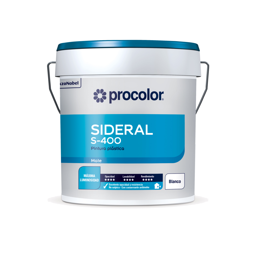 SIDERAL MATE S-400 BLANCO 4 L (baja)