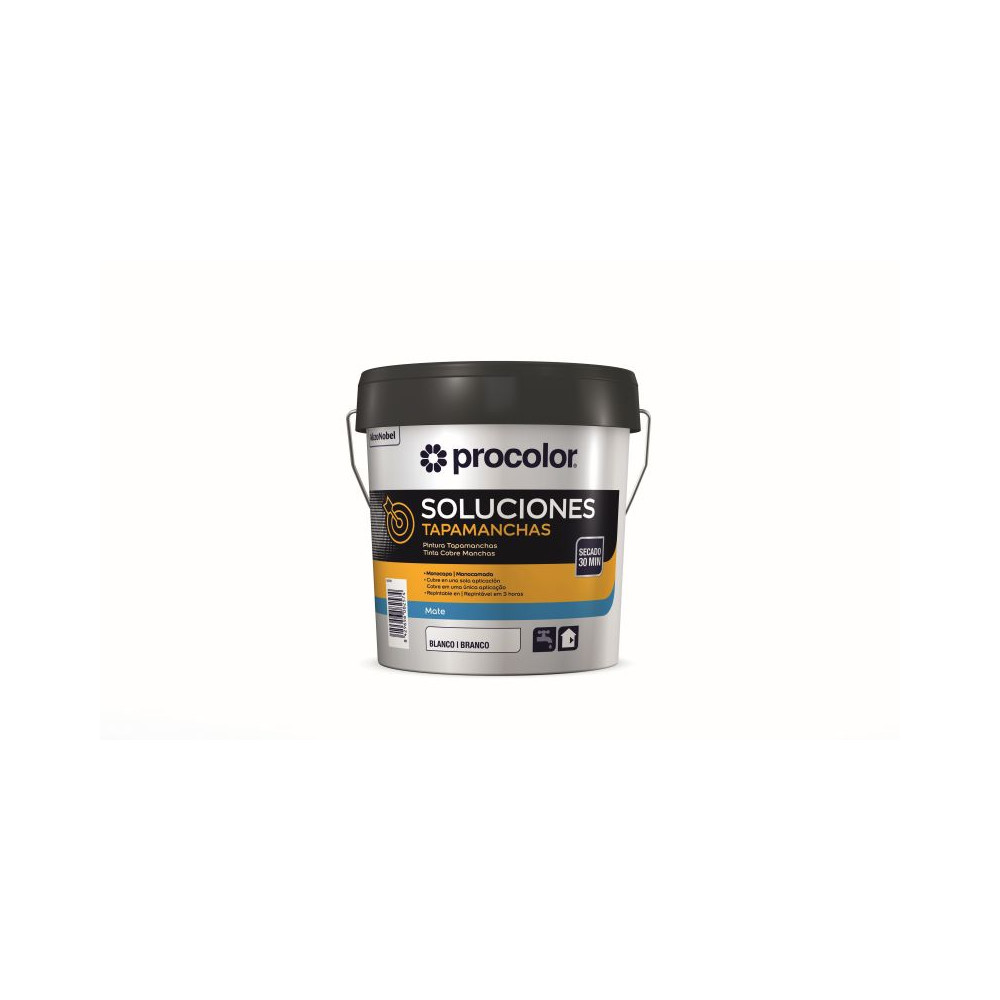 PROCOLOR SOLUCIONES TAPAMANCHAS BLANCO 10 L
