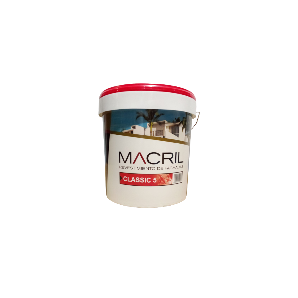 MACRIL FACHADAS CLASSIC 5 Nº00 BLANCO 15 L (baja)