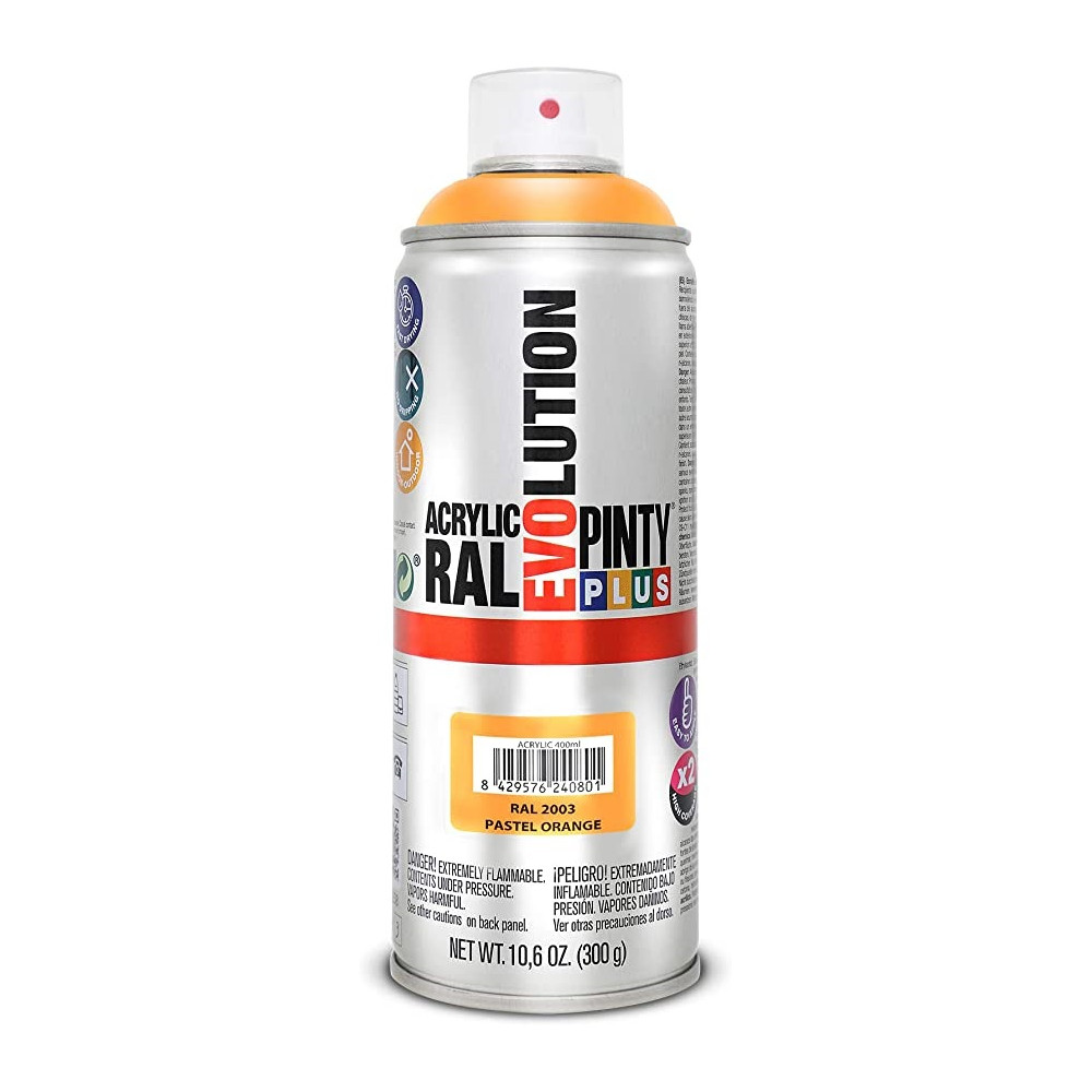 PINTYPLUS SPRAY EVOLUTION BRILLO RAL8001 400 ML