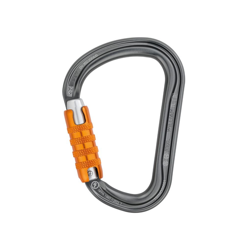 PETZL M36A SL WILLIAM SCREW-LOCK MOSQUETON 28MM