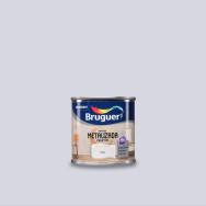 BRUGUER PINTURA METALIZADA OBJETOS PLATA 0,125 L