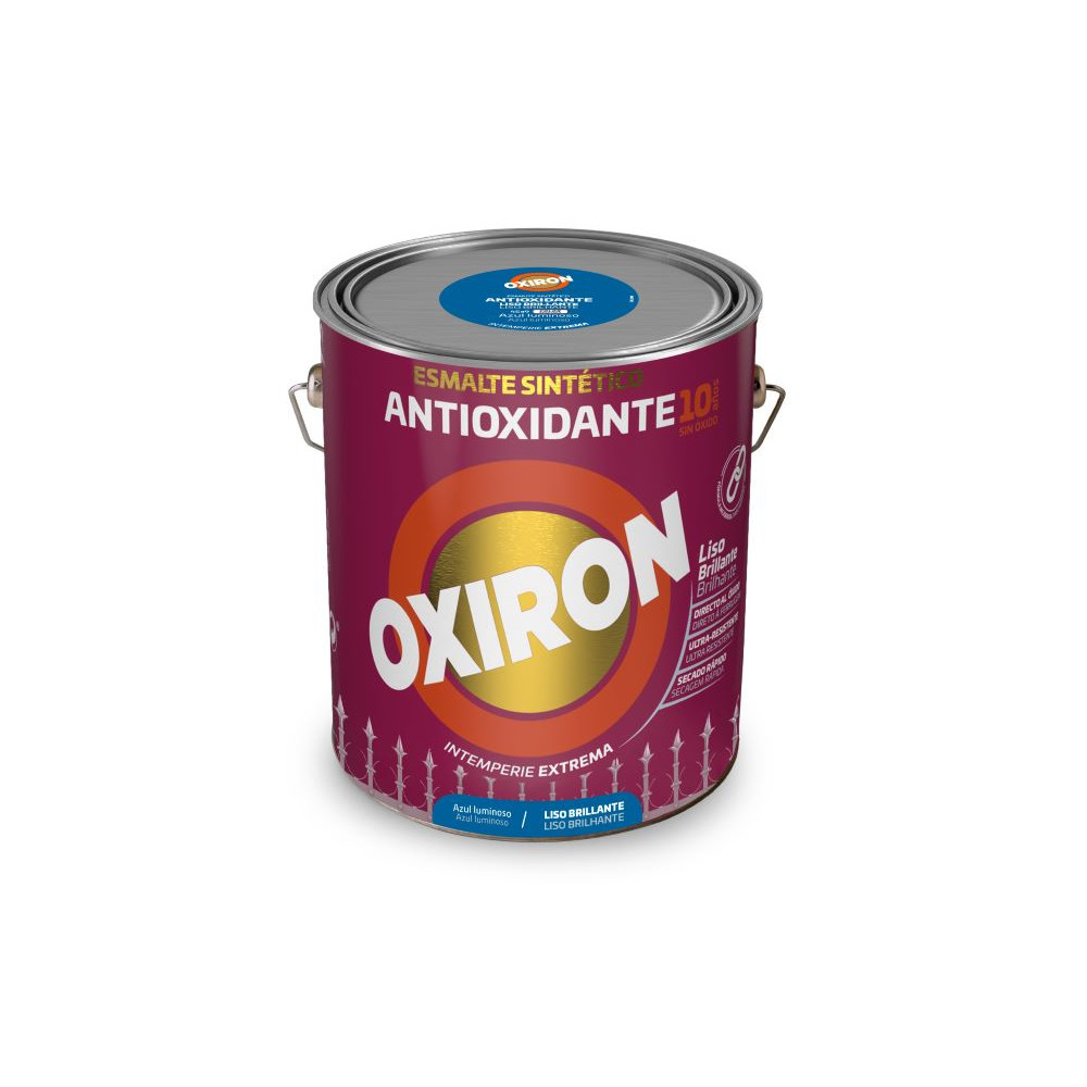 TITAN OXIRON LISO BRILLO 4539 AZUL LUMINOSO 4 L
