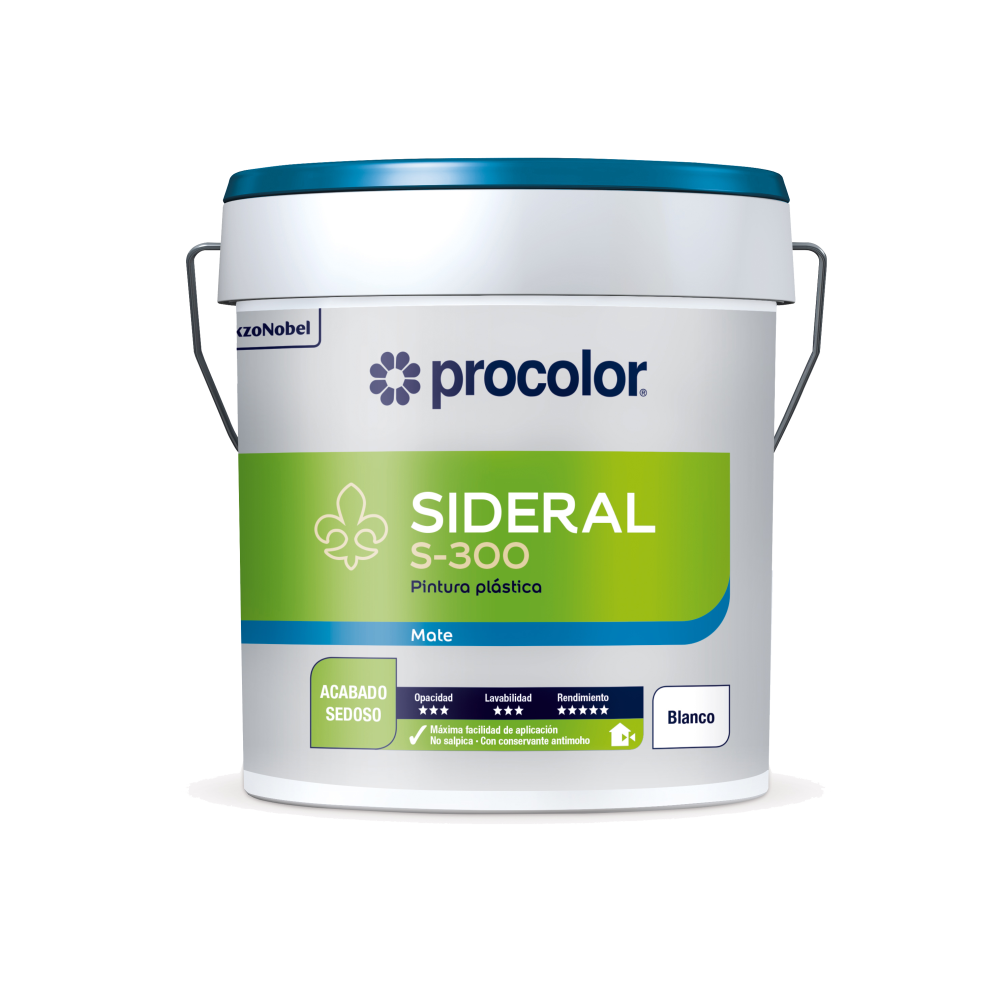 SIDERAL MATE S-300 NEGRO 4 L