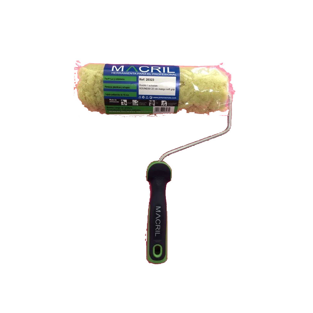 MACRIL 20323 RODILLO FACHADAS POLIA. ROUND D50 22CM