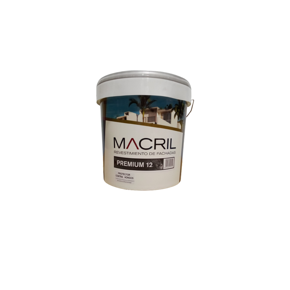 MACRIL FACHADAS PREMIUM 12 Nº00 BLANCO 15 L (baja)