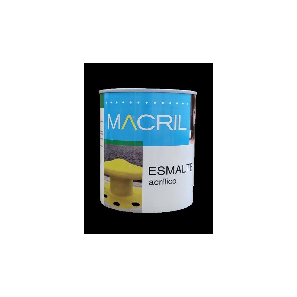 MACRIL ESM. ACRILICO BRILLO BLANCO 4 L