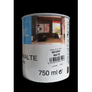 MACRIL ESM. ACRILICO MATE NEGRO 750 ML