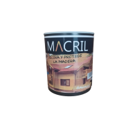 MACRIL BARNIZ AL AGUA MATE TRANSPARENTE 0,75 L