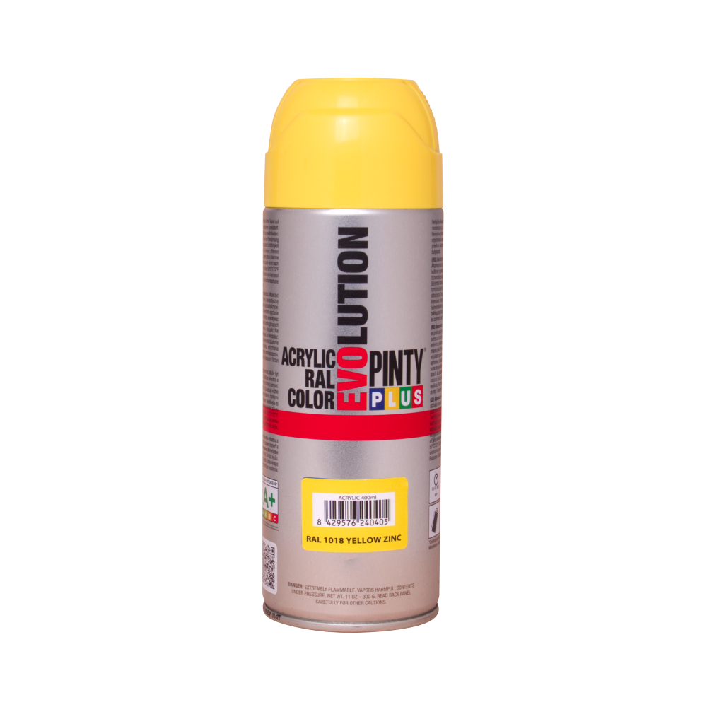 PINTYPLUS SPRAY EVOLUTION BRILLO RAL1018 400ML
