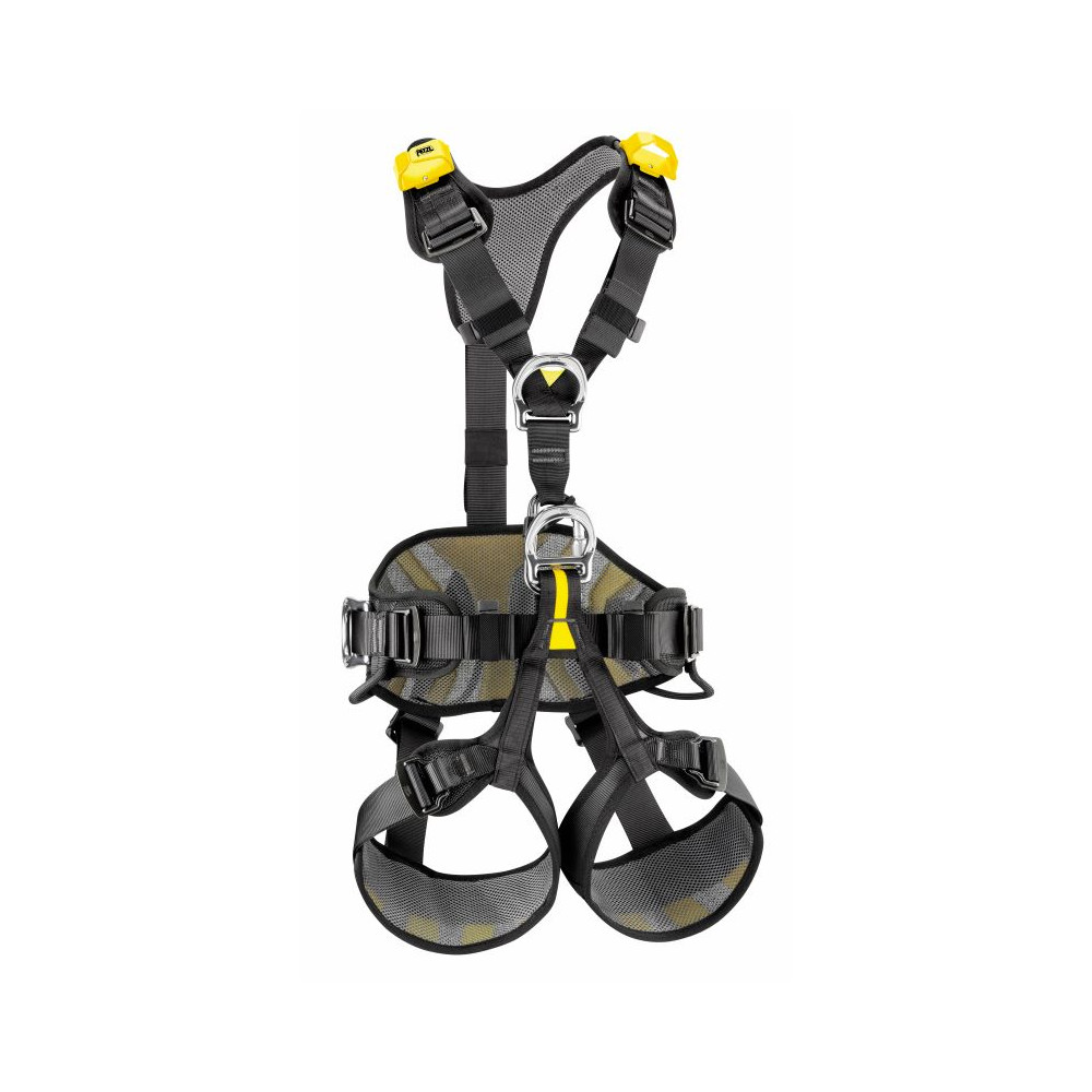 PETZL C071AB00 ARNES AVAO EUR. NEGRO/AMARILLO T-0