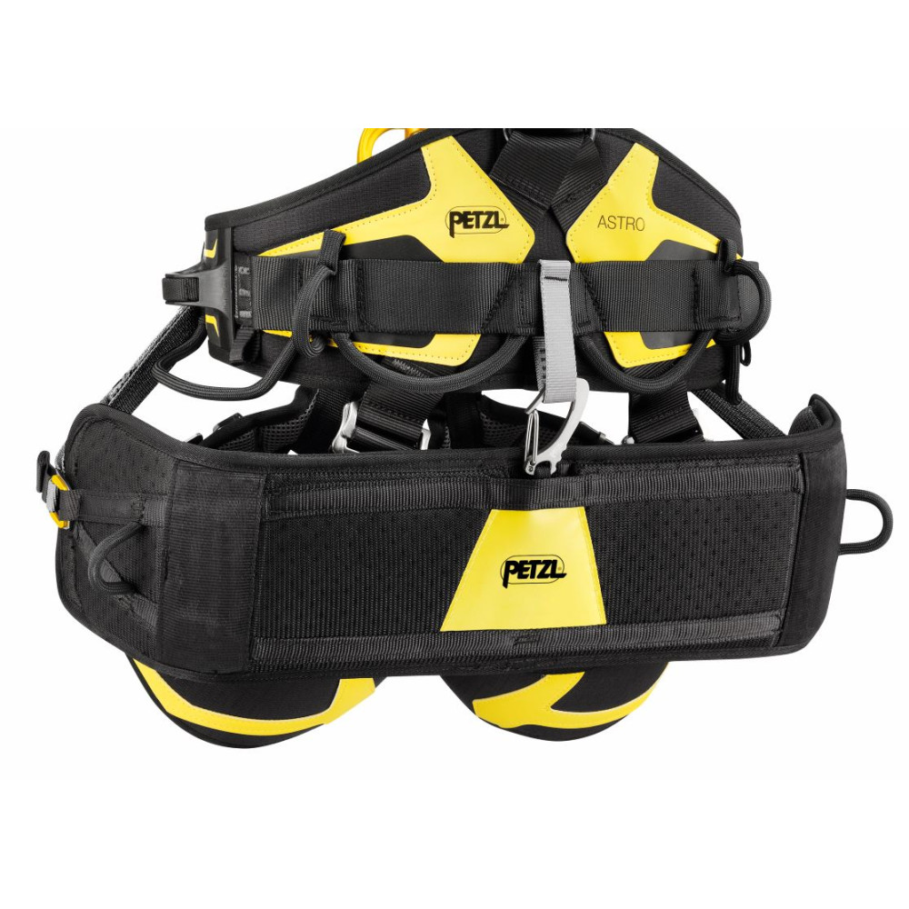 PETZL S071AB00 ARNES ASIENTO PODIUM NEGRO/AMARILLO