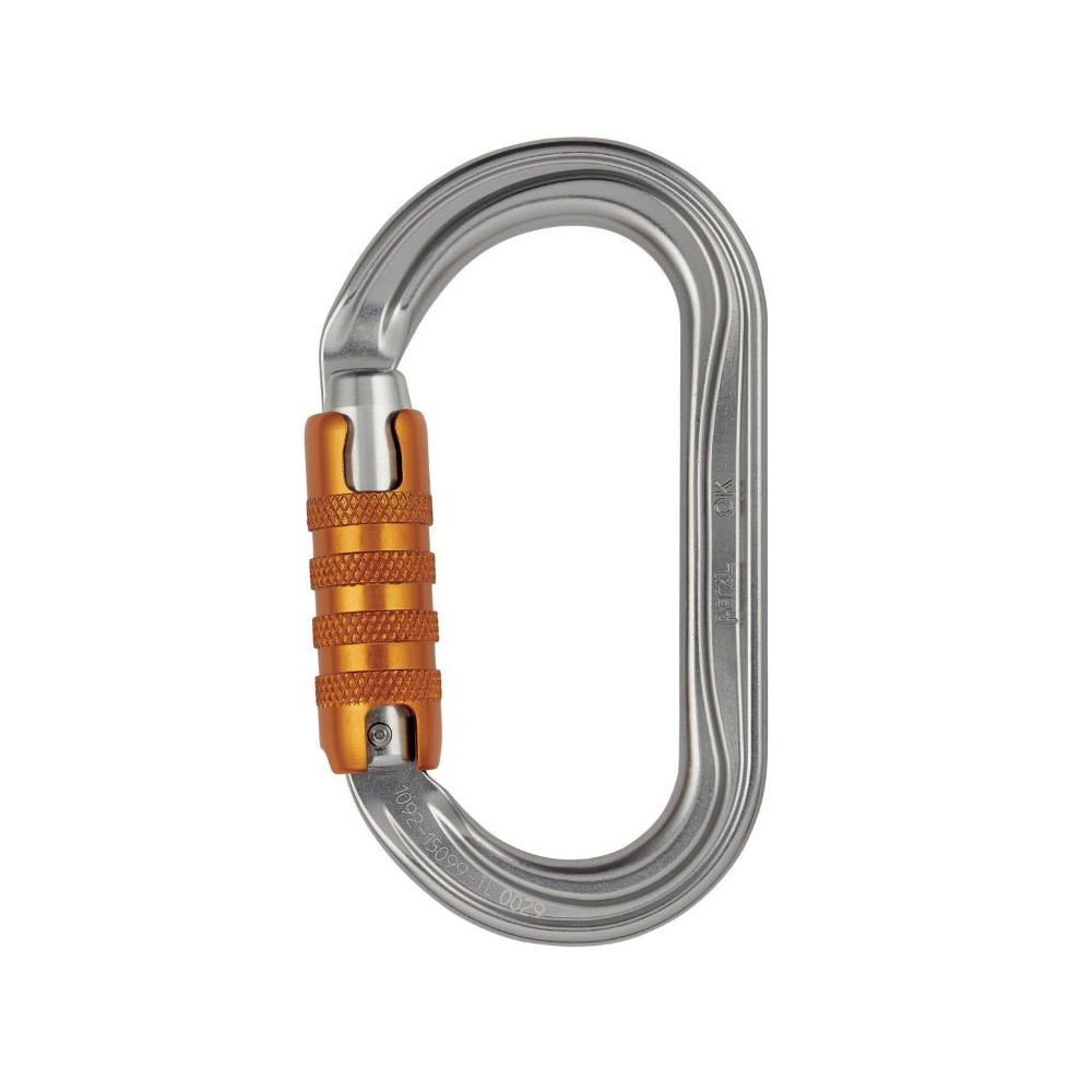PETZL M33A SL SCREW-LOCK MOSQUETON LIGUERO 22MM