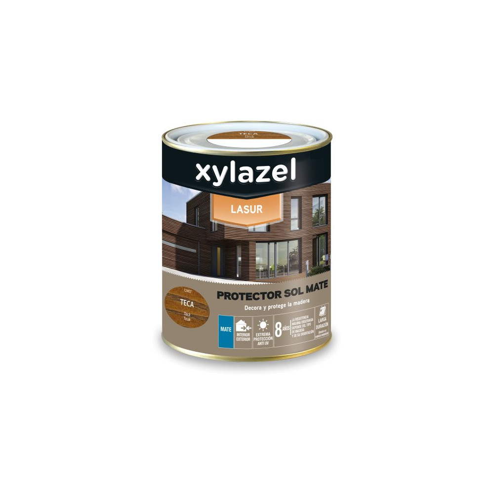 XYLAZEL SOL LASUR MATE TECA 750 ML (baja)