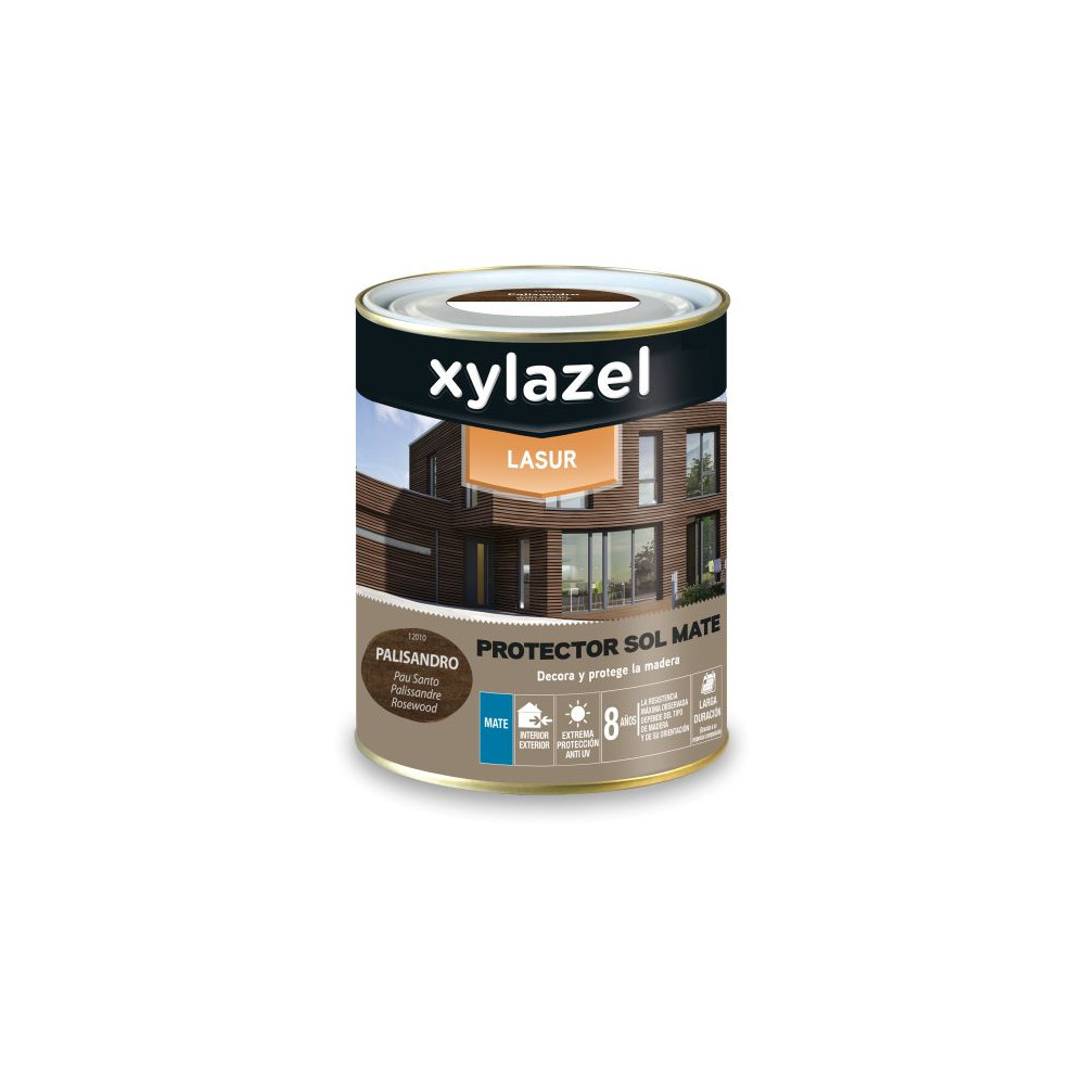 XYLAZEL SOL LASUR MATE PALISANDRO 750 ML (baja)