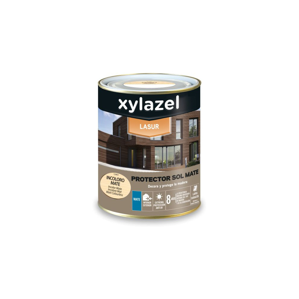 XYLAZEL SOL LASUR MATE INCOLORO 5 L (baja)