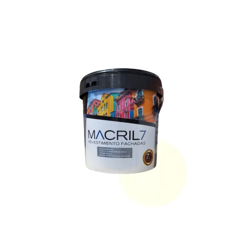 MACRIL 7 REV. ACRILICO LISO Nº23 MARFIL 14 L