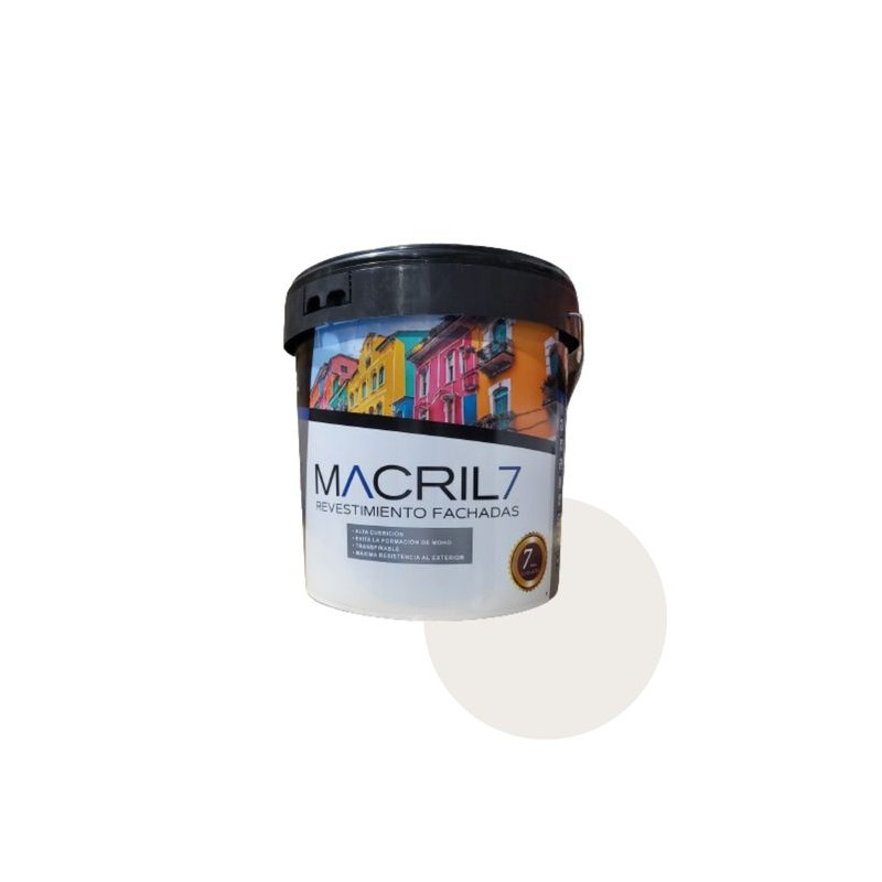 MACRIL 7 REV. ACRILICO LISO Nº05 GRIS CLARO 14 L