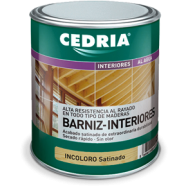 CEDRIA BARNIZ INTERIORES SATINADO INCOLORO 750 ML