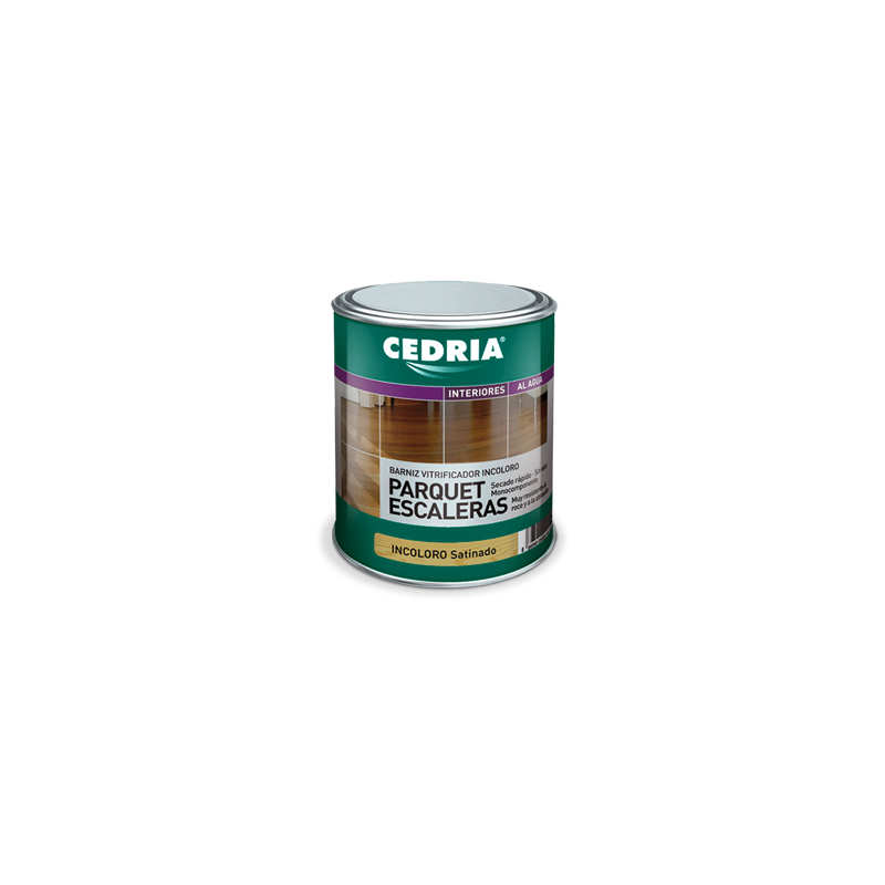CEDRIA BARNIZ PARQUET MATE INCOLORO 750 ML