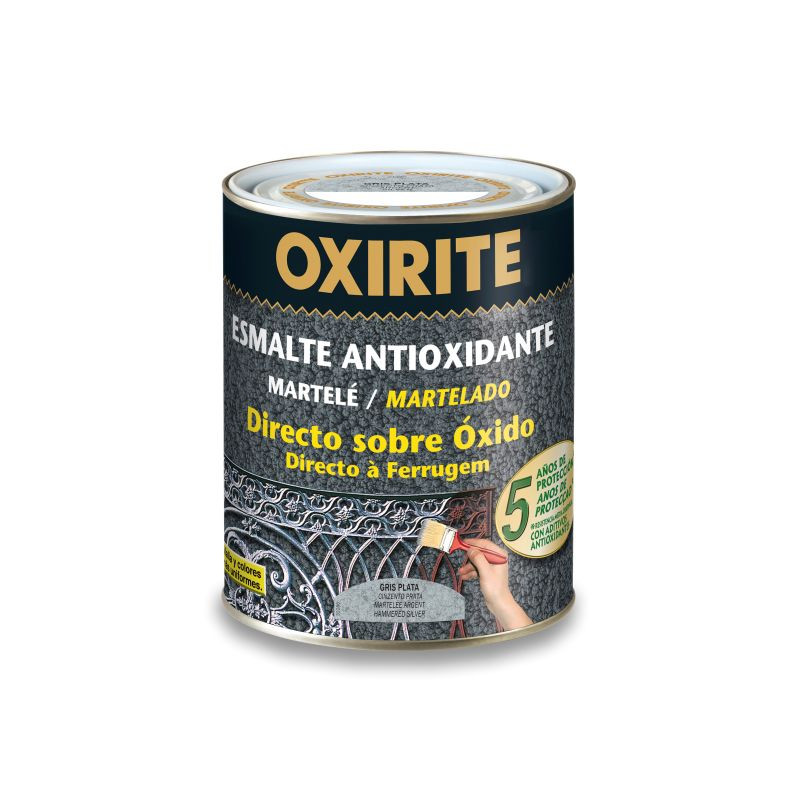 OXIRITE MARTELE GRIS PLATA 4 L (baja)