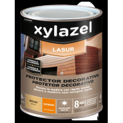 XYLAZEL LASUR DECOR AGUA SATINADO INCOLORO 4 L