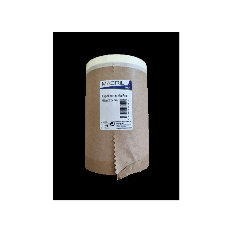 MACRIL PRO 20150 PAPEL CON CINTA 45MTX15CM