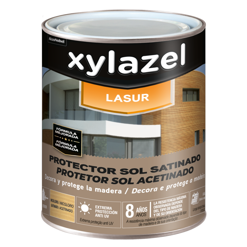 XYLAZEL SOL LASUR MATE INCOLORO 750 ML (baja)