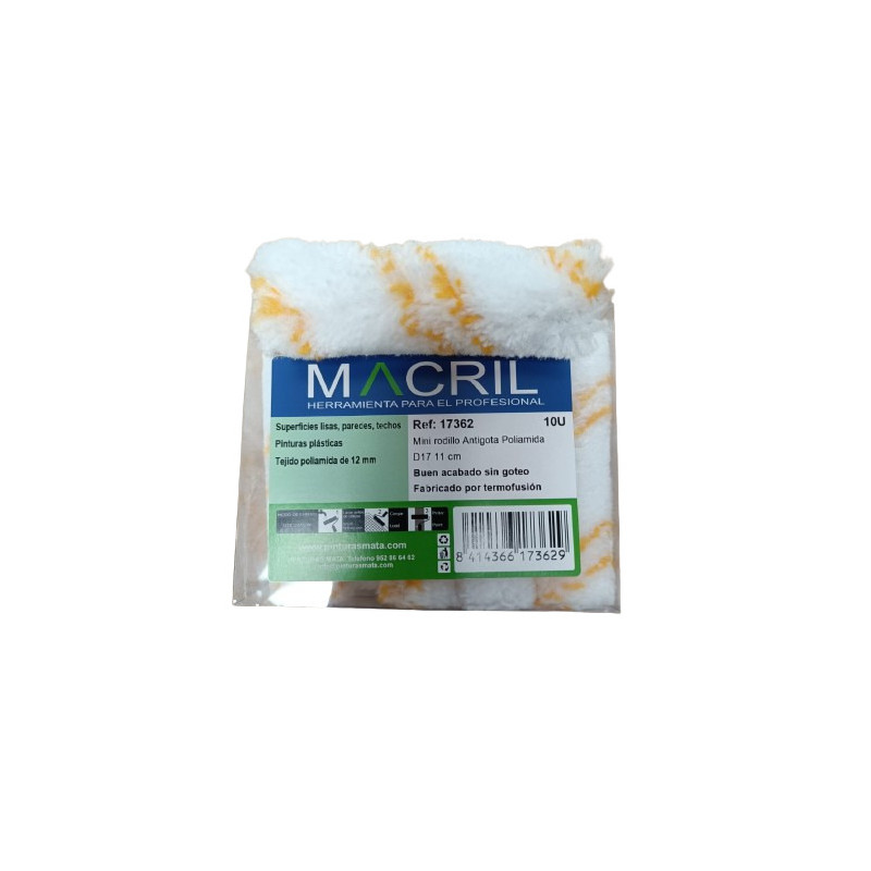 MACRIL 17362 MINIRODILLO D17 ANTIGOTA R.AMA 11 CM (10)