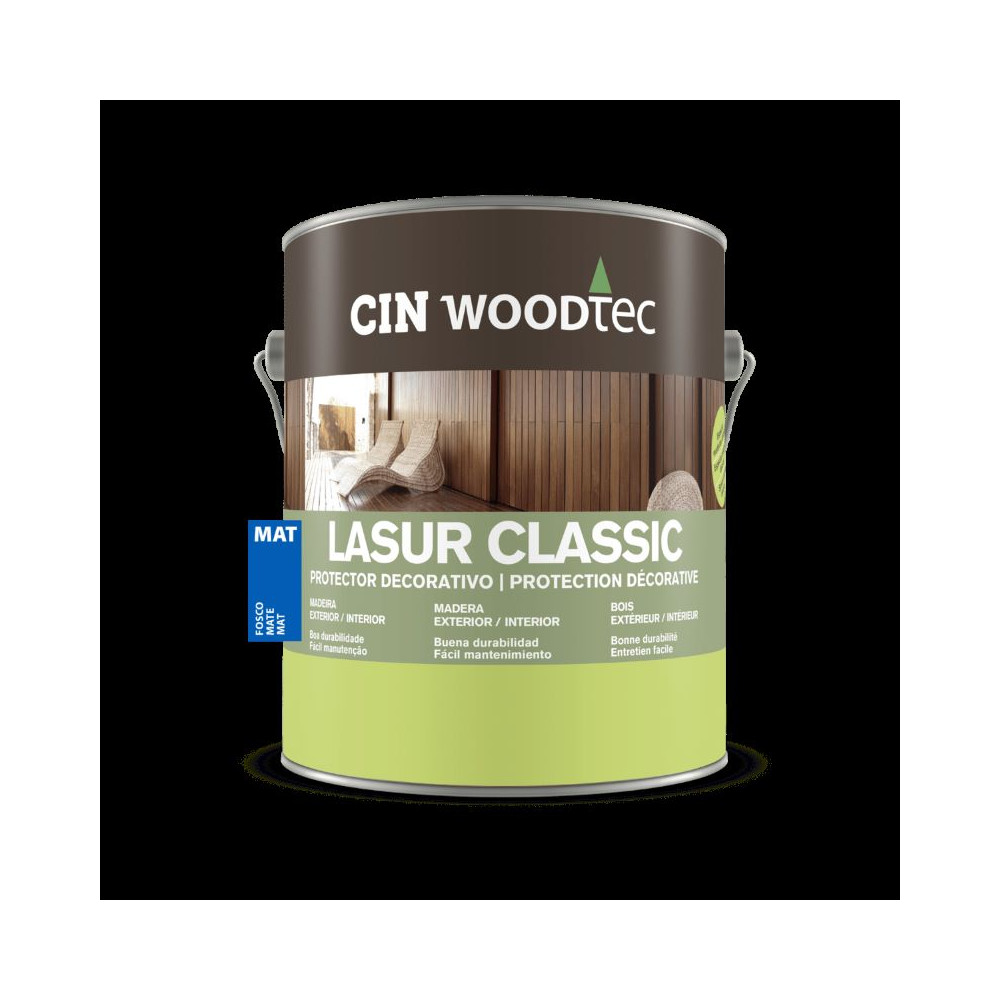 LASUR CLASSIC MATE WOODTEC PALISANDRO 750 ML (baja)
