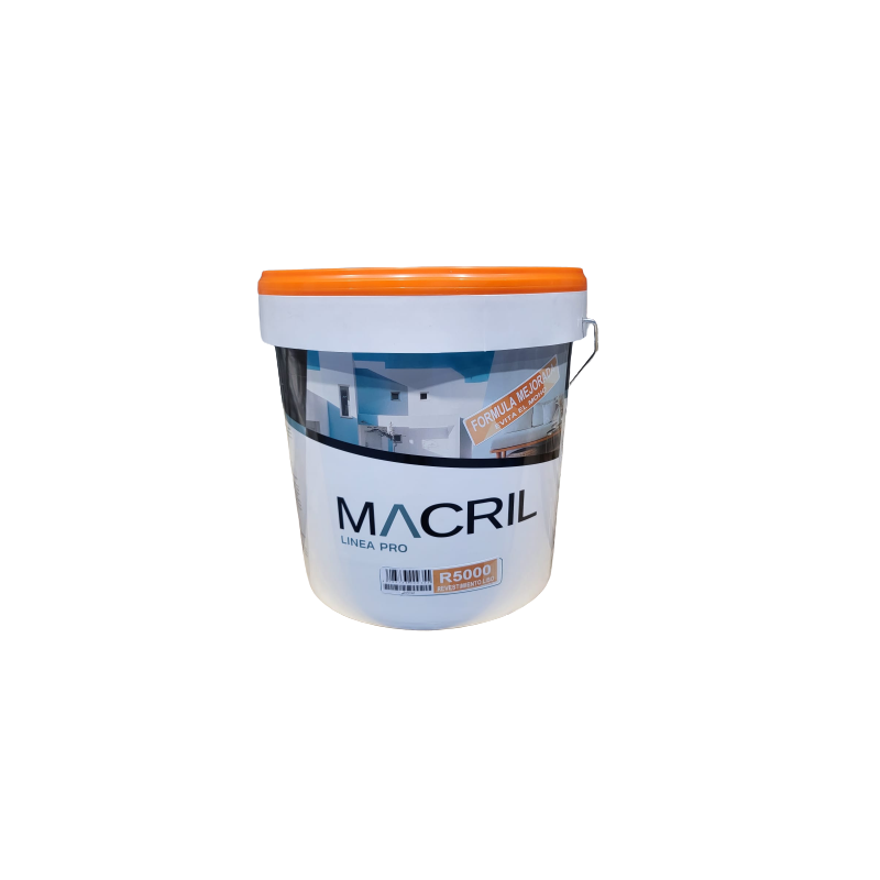 MACRIL PRO R5000 REV. LISO BLANCO ANTIMOHO 14 L