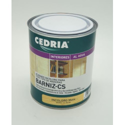 CEDRIA BARNIZ CS MATE INCOLORO 4 L