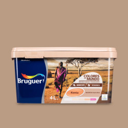 COLORES DEL MUNDO 914 KENIA MARRON NATURAL 4 L