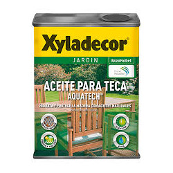 XYLADECOR AQUATECH ACEITE TECA COLOR TECA 0,75 L