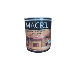 MACRIL BARNIZ AL AGUA MATE TRANSPARENTE 0,75 L