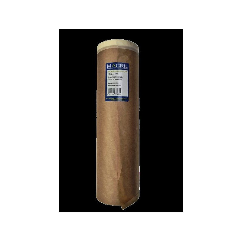 MACRIL 77830 PAPEL CON CINTA 30CMX45MT