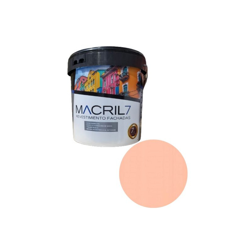 MACRIL 7 REV. ACRILICO LISO Nº14 SALMON OSCURO 14 L
